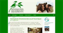 Desktop Screenshot of kraeuter-hexen.de